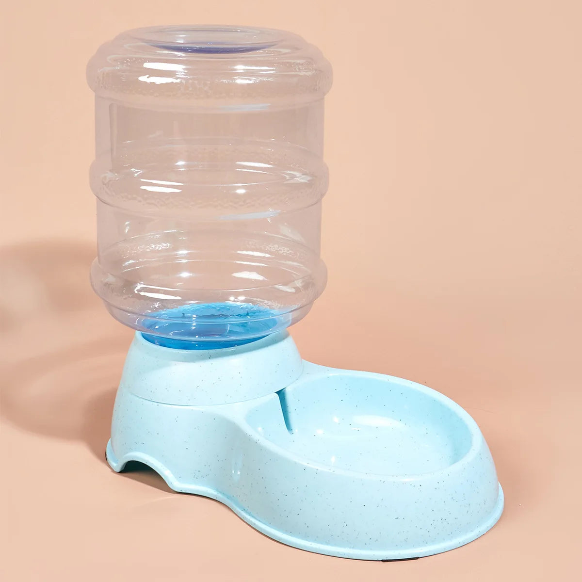 Comedero para perros y gatos, 1 galón (3,8 litros), dispensador automático de agua para mascotas, cuenco para perros de gran capacidad, apto para uso alimentario.