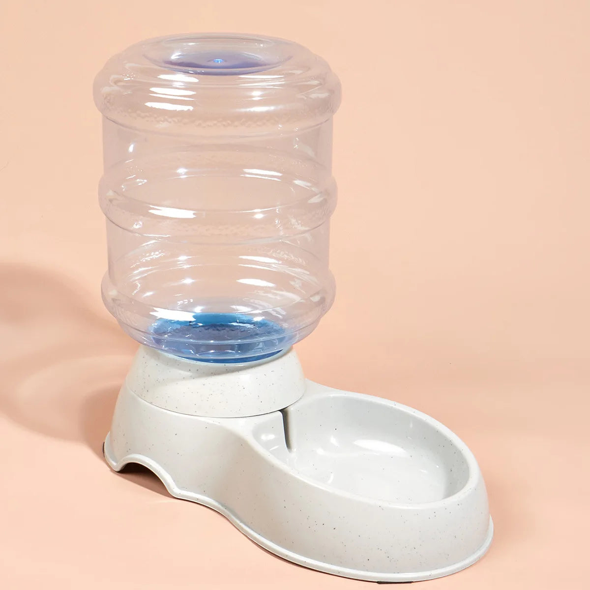 Comedero para perros y gatos, 1 galón (3,8 litros), dispensador automático de agua para mascotas, cuenco para perros de gran capacidad, apto para uso alimentario.